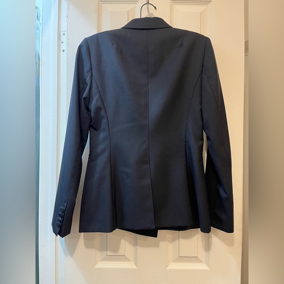 Reiss Navy Double-Breasted Women's Blazer - Picture 5 of 6